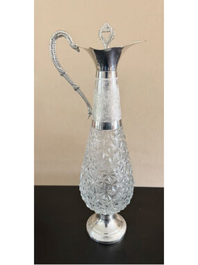Vintage Norleans Wine Claret Decanter Crystal